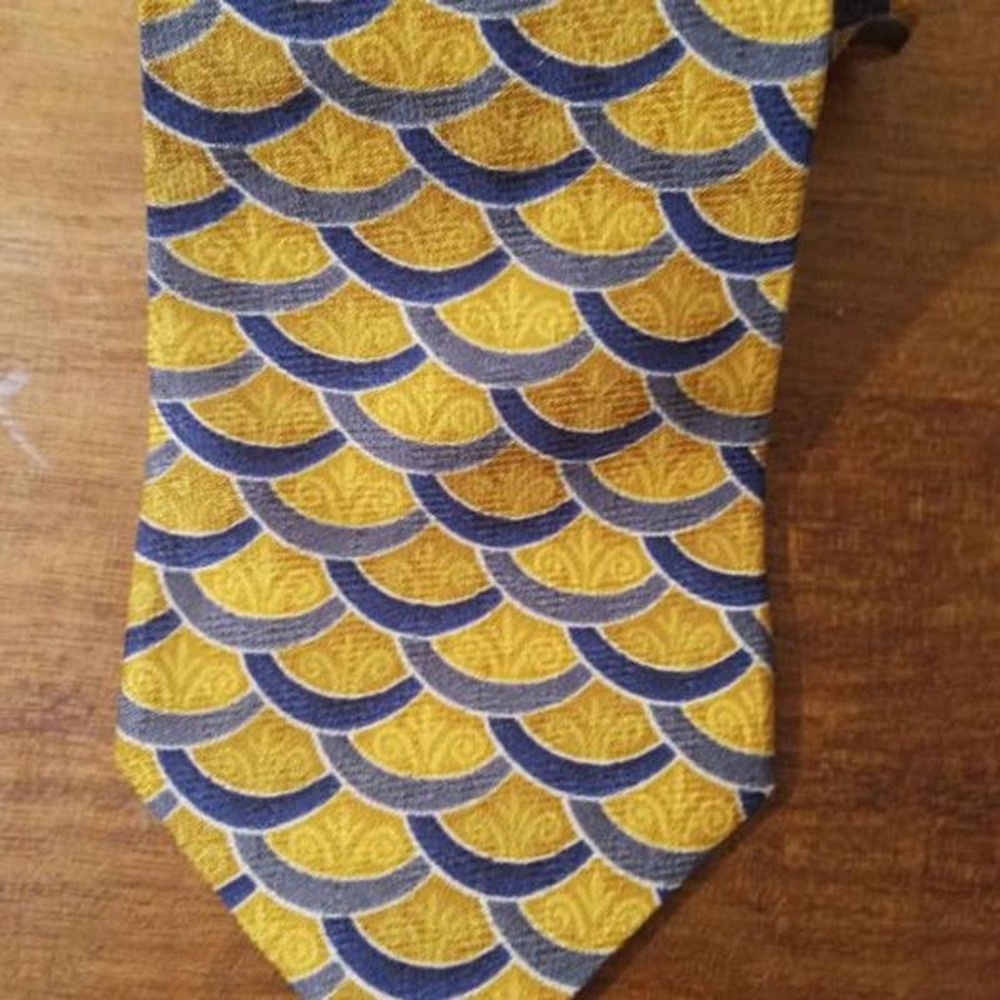 Preowned Ermenegildo Zegna 100% Imported Silk Tie -57